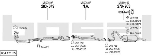 Exhaust System 054.171.55