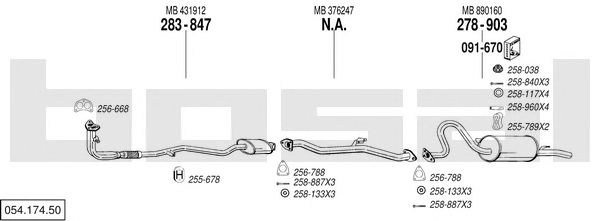 Exhaust System 054.174.50