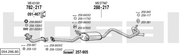 Exhaust System 054.296.80