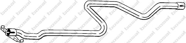 Exhaust Pipe 886-021