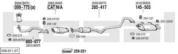 Exhaust System 058.911.07