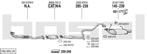 Exhaust System 058.950.00