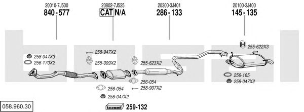 Exhaust System 058.960.30
