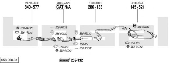 Exhaust System 058.960.34