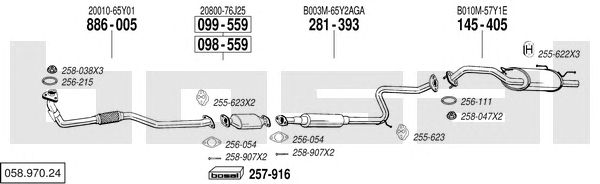 Exhaust System 058.970.24