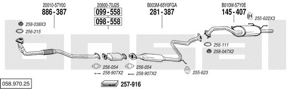 Exhaust System 058.970.25