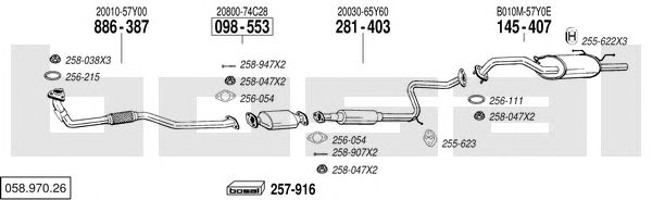 Exhaust System 058.970.26
