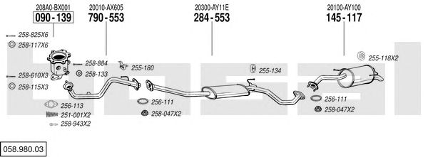 Exhaust System 058.980.03