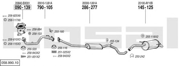 Exhaust System 058.990.10