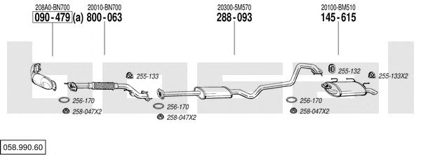 Exhaust System 058.990.60