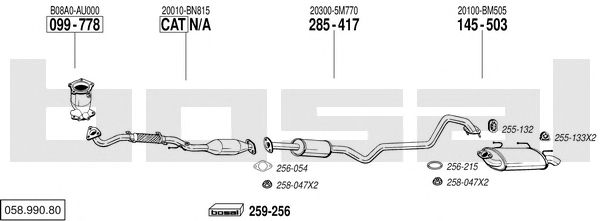 Exhaust System 058.990.80