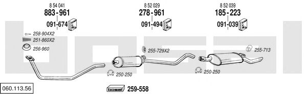 Exhaust System 060.113.56