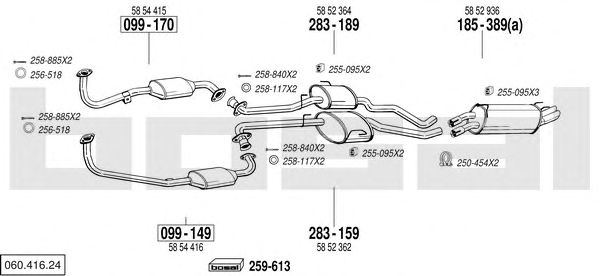 Exhaust System 060.416.24