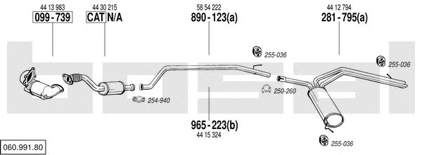 Exhaust System 060.991.80