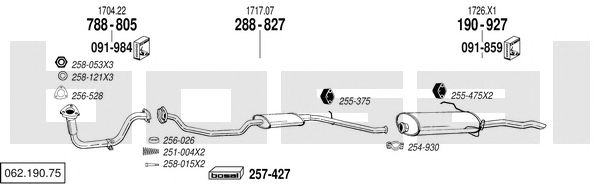 Exhaust System 062.190.75