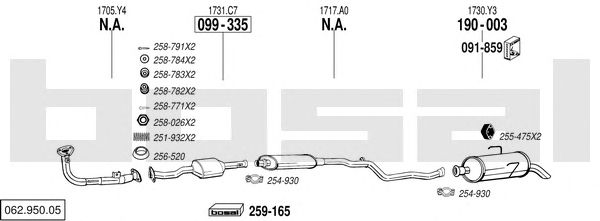 Exhaust System 062.950.05