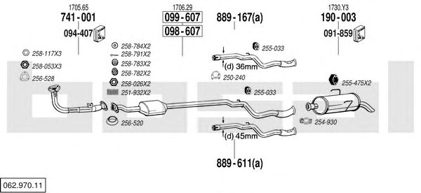 Exhaust System 062.970.11
