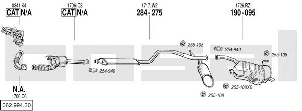 Exhaust System 062.994.30