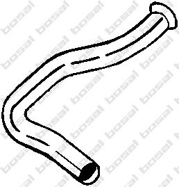 Exhaust Pipe 716-627