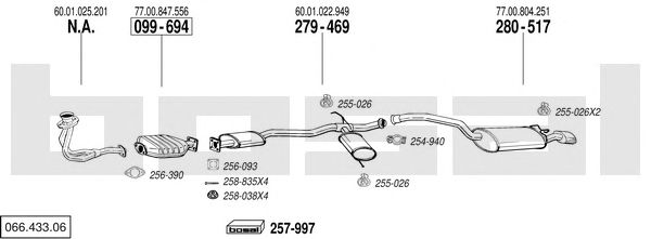 Exhaust System 066.433.06