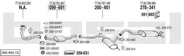 Exhaust System 066.494.15