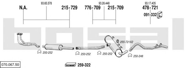 Exhaust System 070.067.50