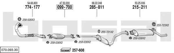 Exhaust System 070.093.30