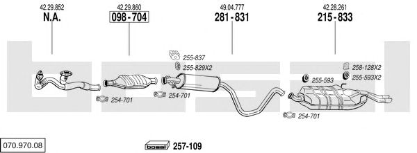 Exhaust System 070.970.08