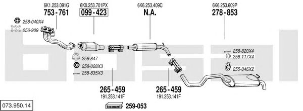 Exhaust System 073.950.14