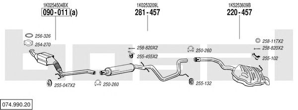 Exhaust System 074.990.20