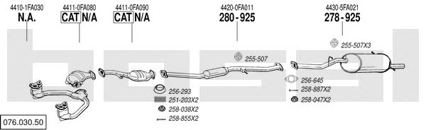 Exhaust System 076.030.50