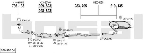 Exhaust System 080.970.04