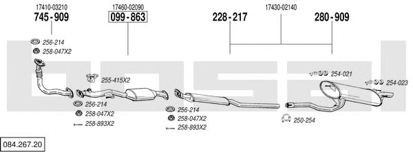 Exhaust System 084.267.20