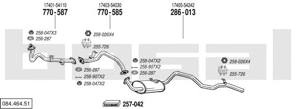 Exhaust System 084.464.51