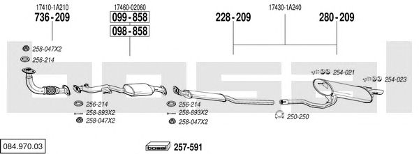 Exhaust System 084.970.03