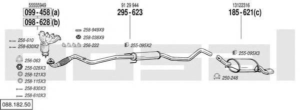 Exhaust System 088.182.50