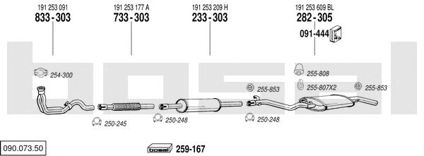 Exhaust System 090.073.50