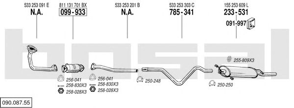 Exhaust System 090.087.55