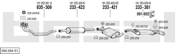 Exhaust System 090.094.51