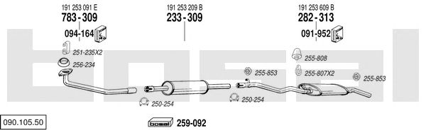 Exhaust System 090.105.50