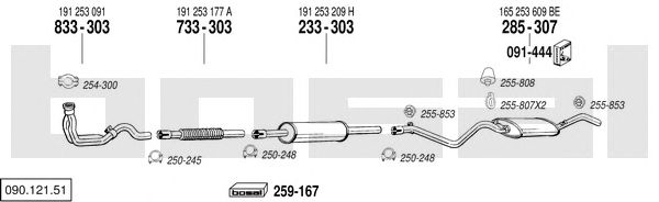 Exhaust System 090.121.51