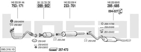 Exhaust System 090.316.10
