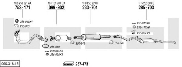 Exhaust System 090.316.15