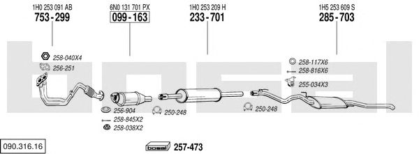 Exhaust System 090.316.16