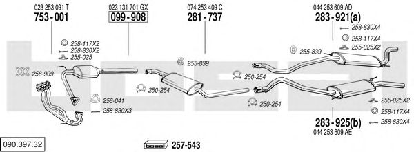 Exhaust System 090.397.32