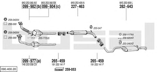 Exhaust System 090.400.20