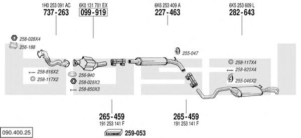 Exhaust System 090.400.25