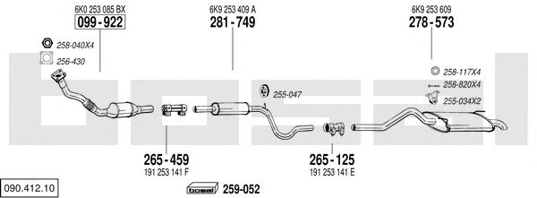 Exhaust System 090.412.10