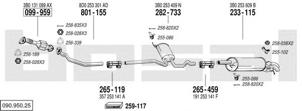 Exhaust System 090.950.25