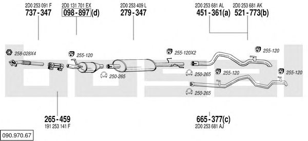 Exhaust System 090.970.67